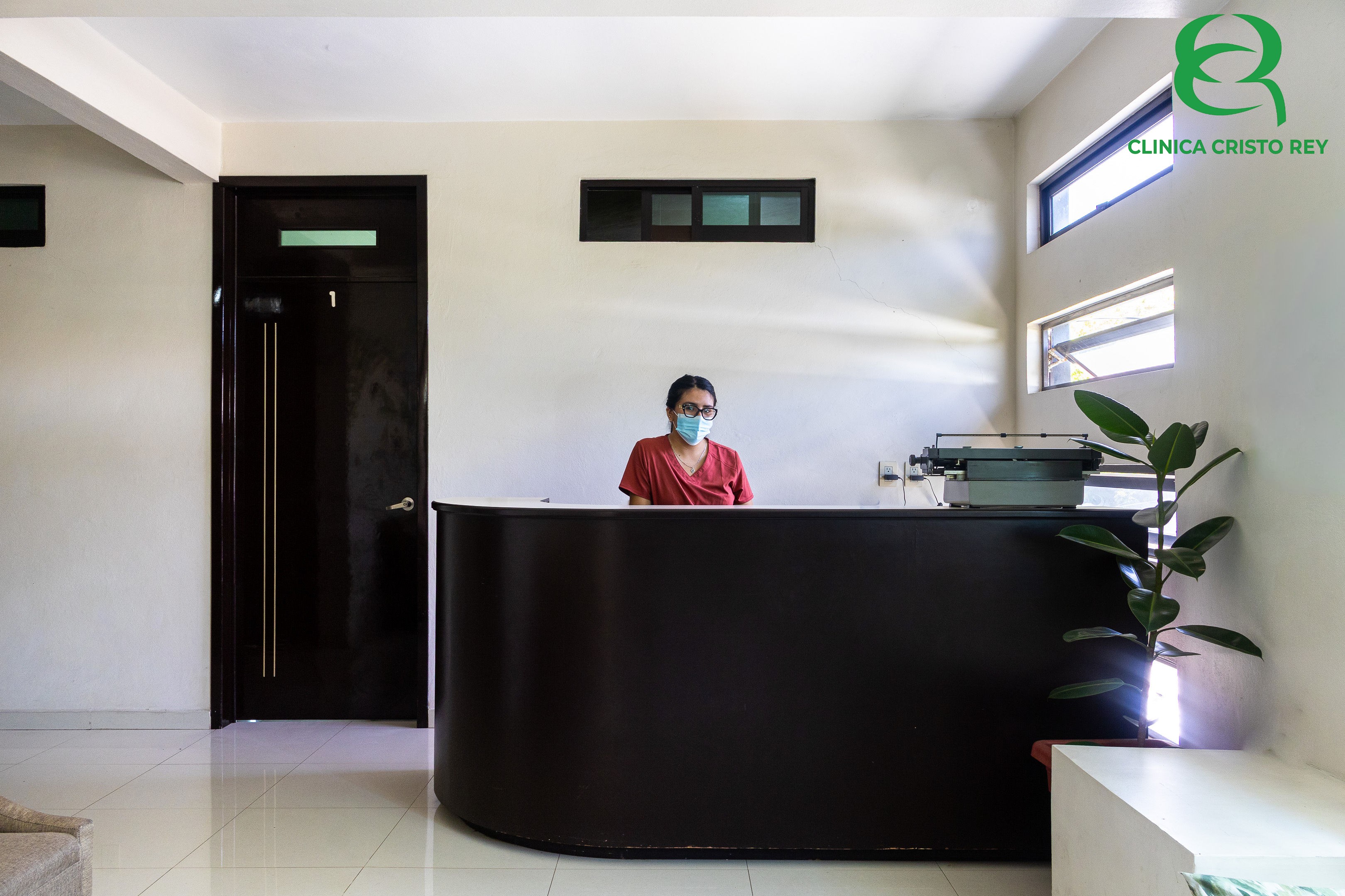 Sala de recepción hospitalización, segunda vista