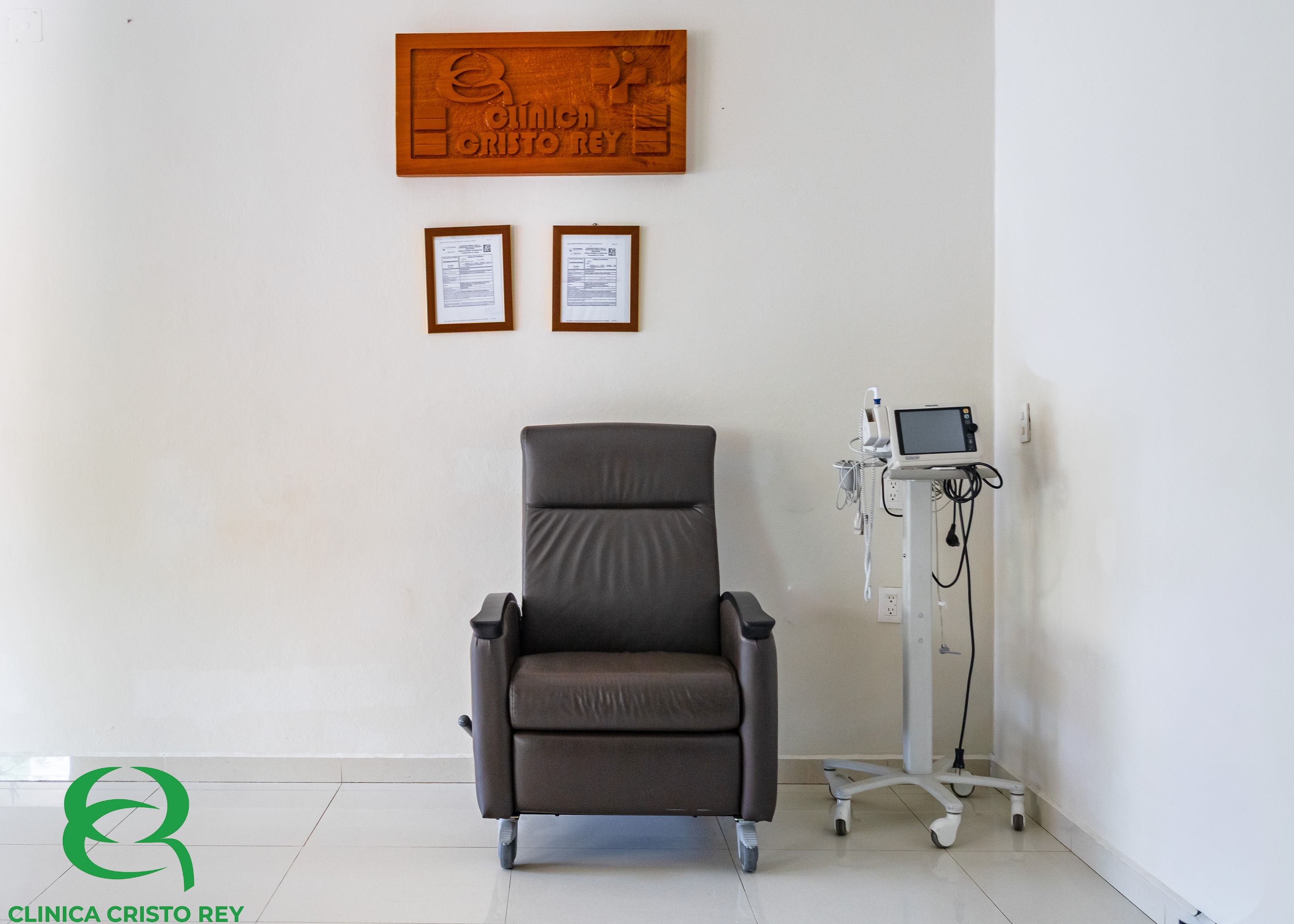 Zona de chequeo junto a recepción