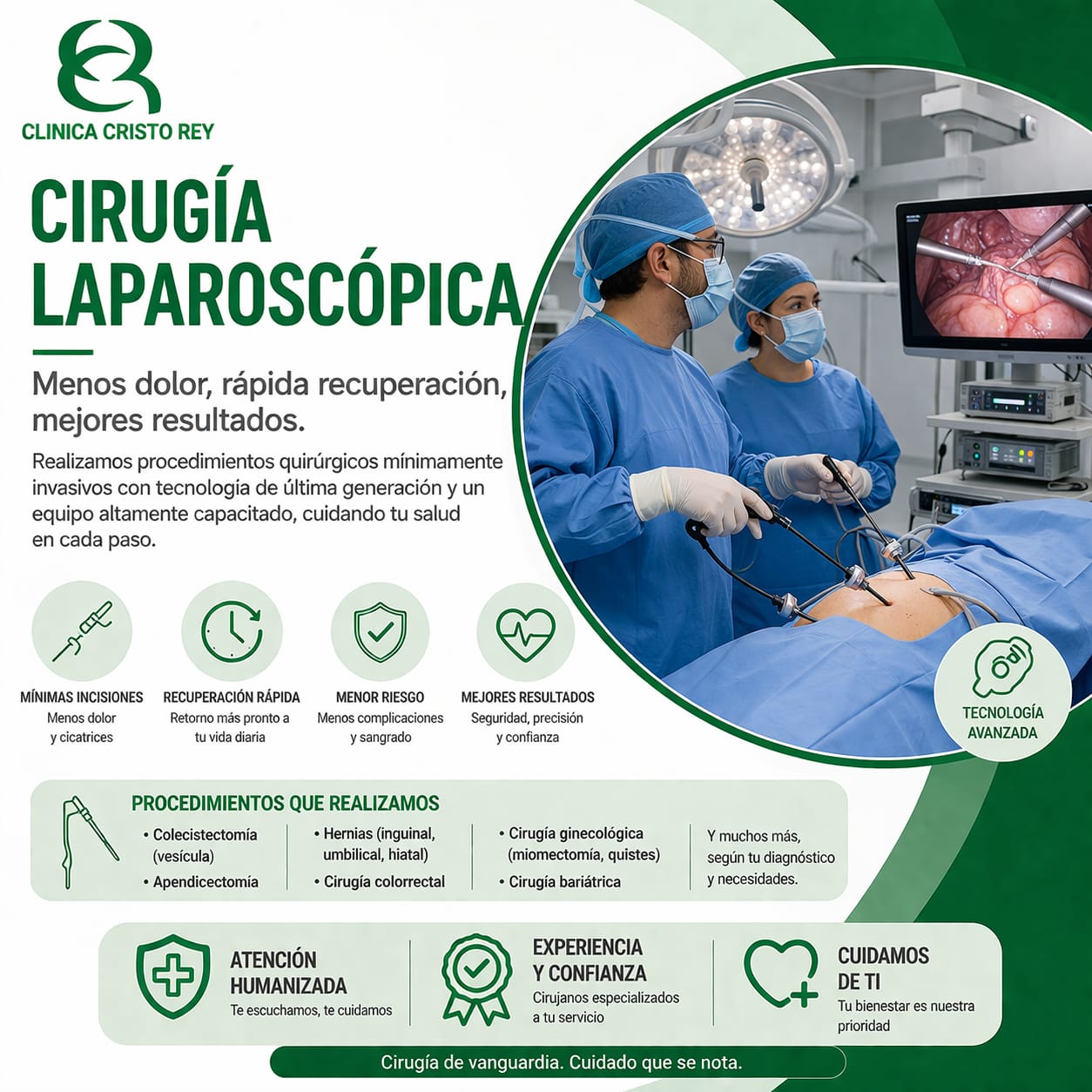 Cirugía laparoscópica