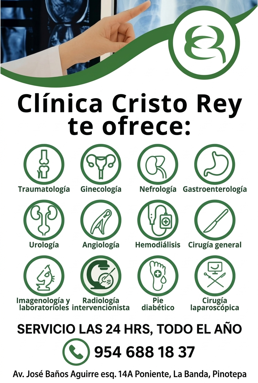 Panorama de los servicios de la clínica